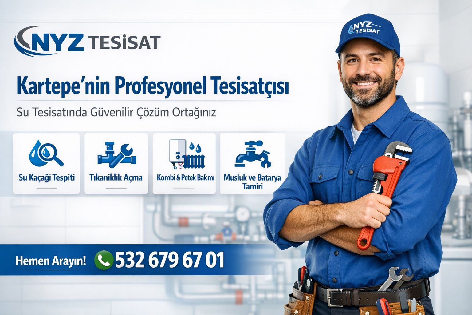 Kartepe Ataevler Su Tesisatçısı